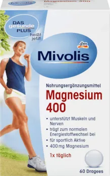 Mivolis Das Gesunde Plus Magnesium Dragees 2er-Pack(2x60Stk)
