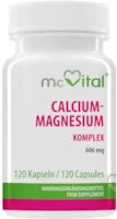 Produktbild von McVital Calcium-Magnesium Komplex • 606 mg • 120 Kapseln • Für die Erhaltung normaler Knochen und Zähne