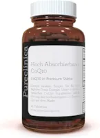 Produktbild von Pureclinica - Coenzym Q10 300mg x 90 tabletten - 3 Monate liefern. Mit Vitamin C und schwarzer pfeffer zu extrahieren.