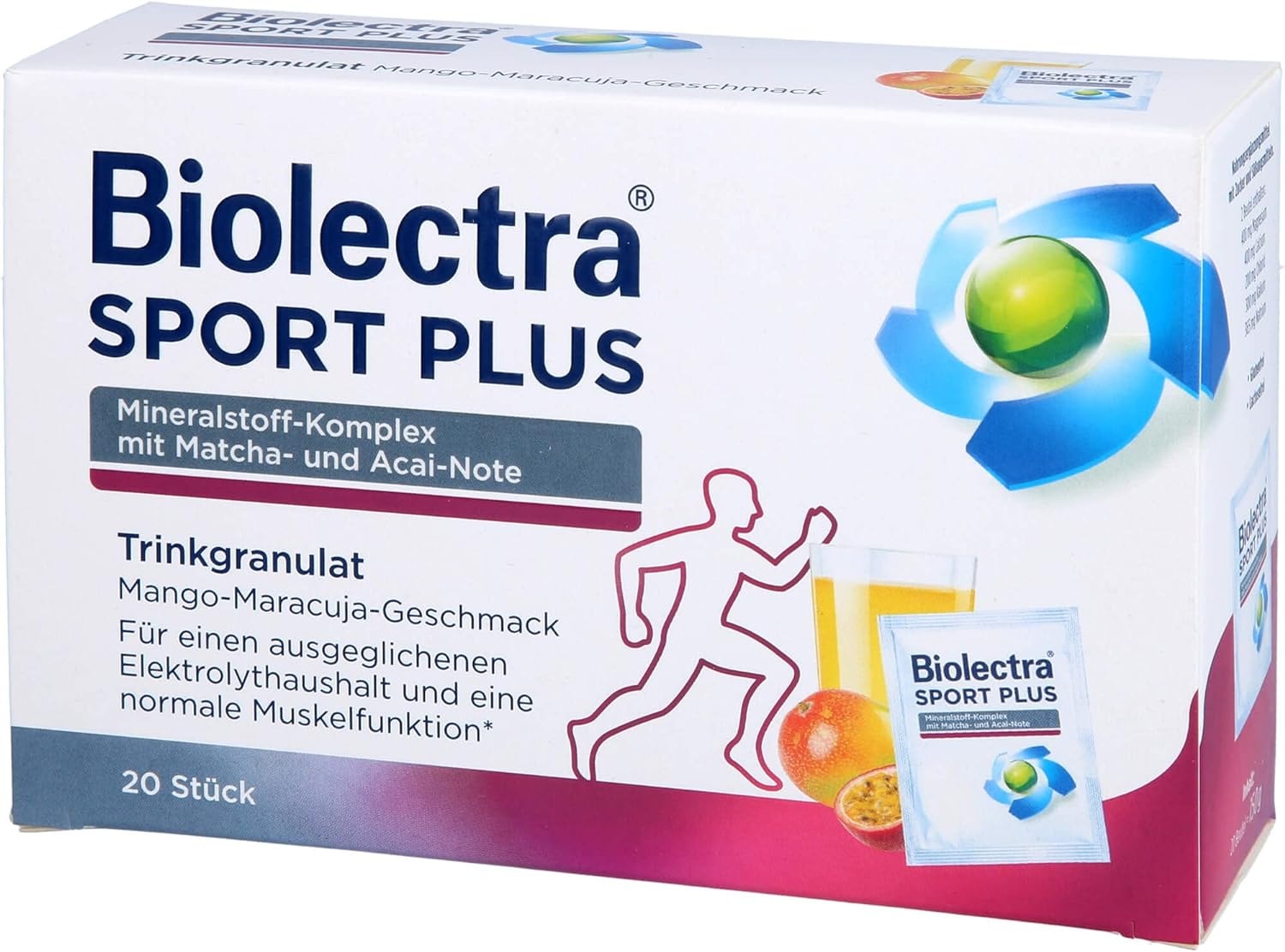 Produktbild von Bewertung Biolectra Sport Plus Trinkgranulat