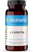 Produktbild von Bewertung bioherba L Carnitin Kapseln hochdosiert 350mg 100stk L-Carnitin Kapseln BIOHERBA