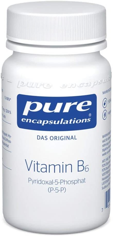 Produktbild von Bewertung Pure Encapsulations Pure Vitamin B6 Pyridoxal-5-phosphat 90 Kapseln