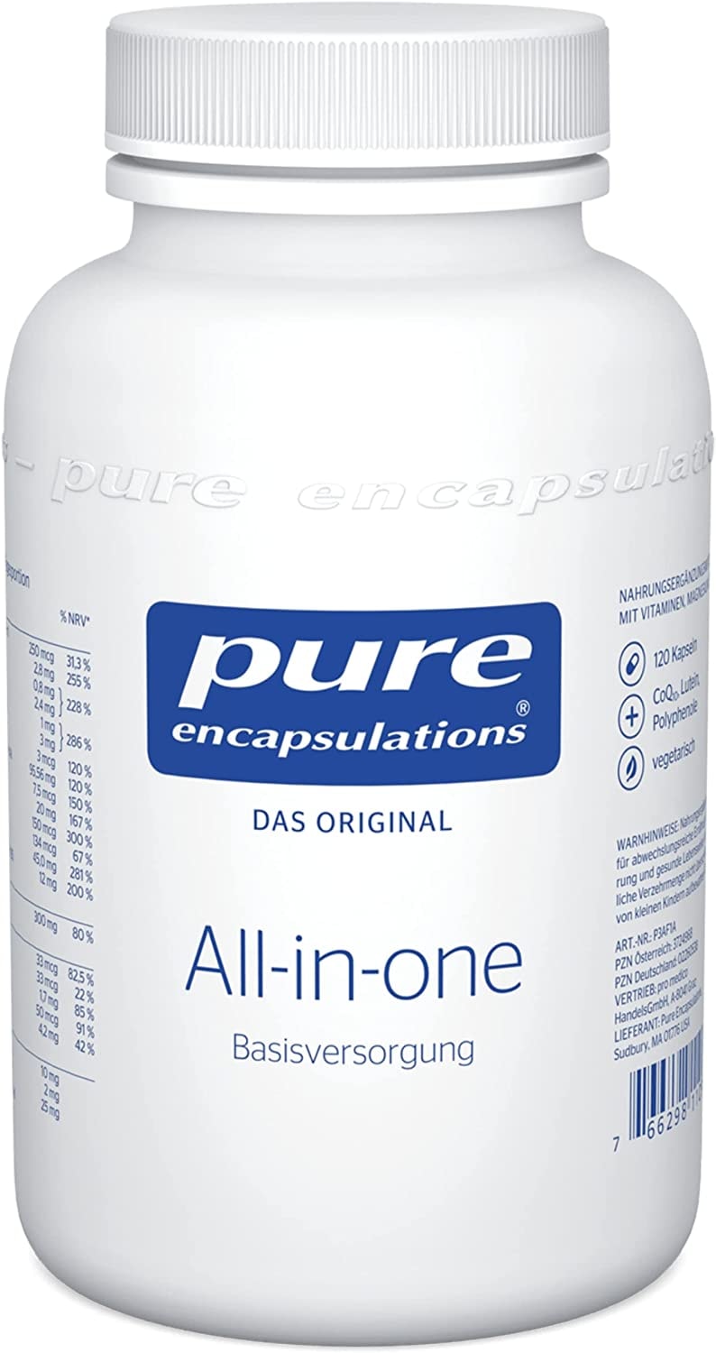 Produktbild von Bewertung Pure Encapsulations All-in-one Multivitamin für jeden Tag 120 vegetarische Kapseln