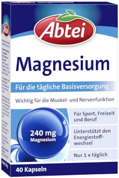 Produktbild von Abtei Magnesium Kapseln (1er Pack)