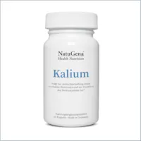 Produktbild von Bewertung NatuGena Kalium, Kaliumcitrat, Elektrolyte und Zellmineralien, fördert die Funktion des Nervensytsems und der Muskeln, 90 Kapseln