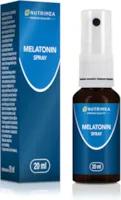 Produktbild von Bewertung NUTRIMEA Melatonin Spray Natürliche Einschlafhilfe Einschlafspray mit Melisse Beruhigendes Mundspray gegen Jetlag & Schlafstörungen Schneller Einschlafen & erholsamer Schlaf