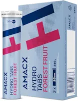 Produktbild von Bewertung AMACX Hydro Tabs Sports Drink Forest Fruit 20 Tabletten a 4G 3X20 Tabletten Enthält Magnesium und Vitamin C