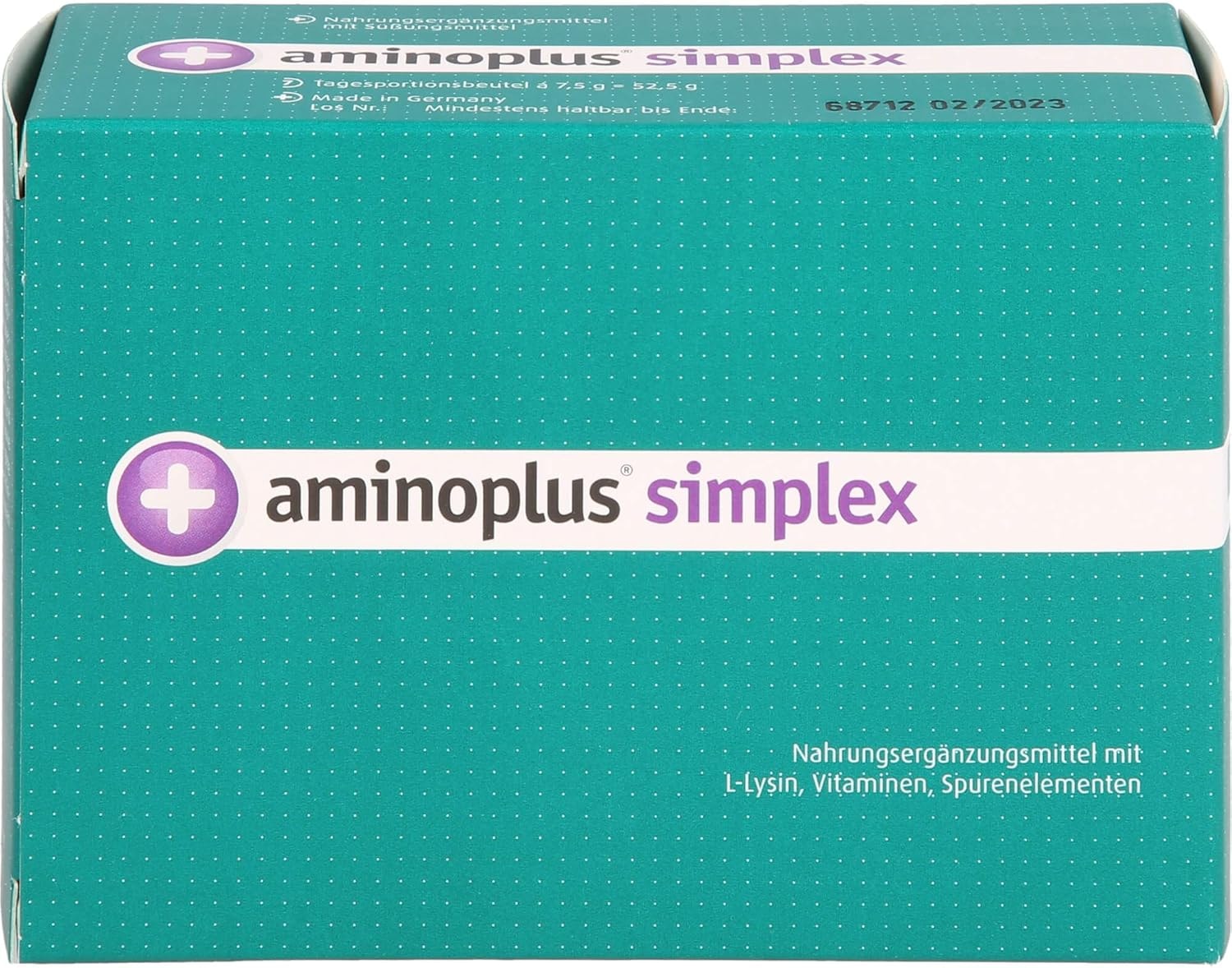 Produktbild von Bewertung Kyberg Vital GmbH aminoplus simplex