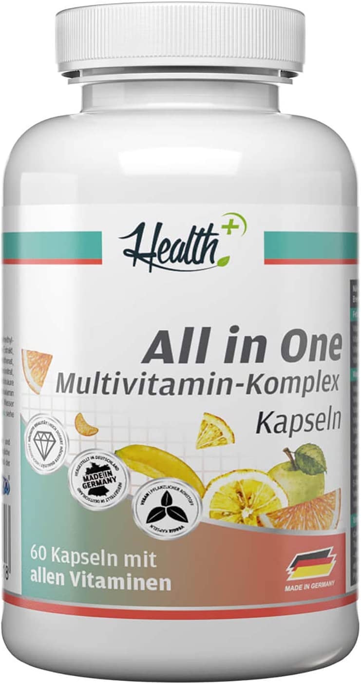 Produktbild von Zec+ Nutrition - Health+ All in One Multivitamin Komplex, 60 Kapseln