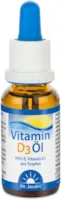 Bewertung Dr Jacob's Vitamin D3 Öl Tropfen 800 IE ideal dosierbar für die ganze Familie auch Kleinkinder für Immunsystem, Muskeln und Knochen Apotheken-Qualität hohe Bioverfügbarkeit 20 ml 640 Tropfen