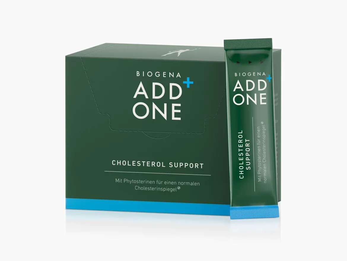 Produktbild von Bewertung BIOGENA ADD+ONE Cholesterin Support
