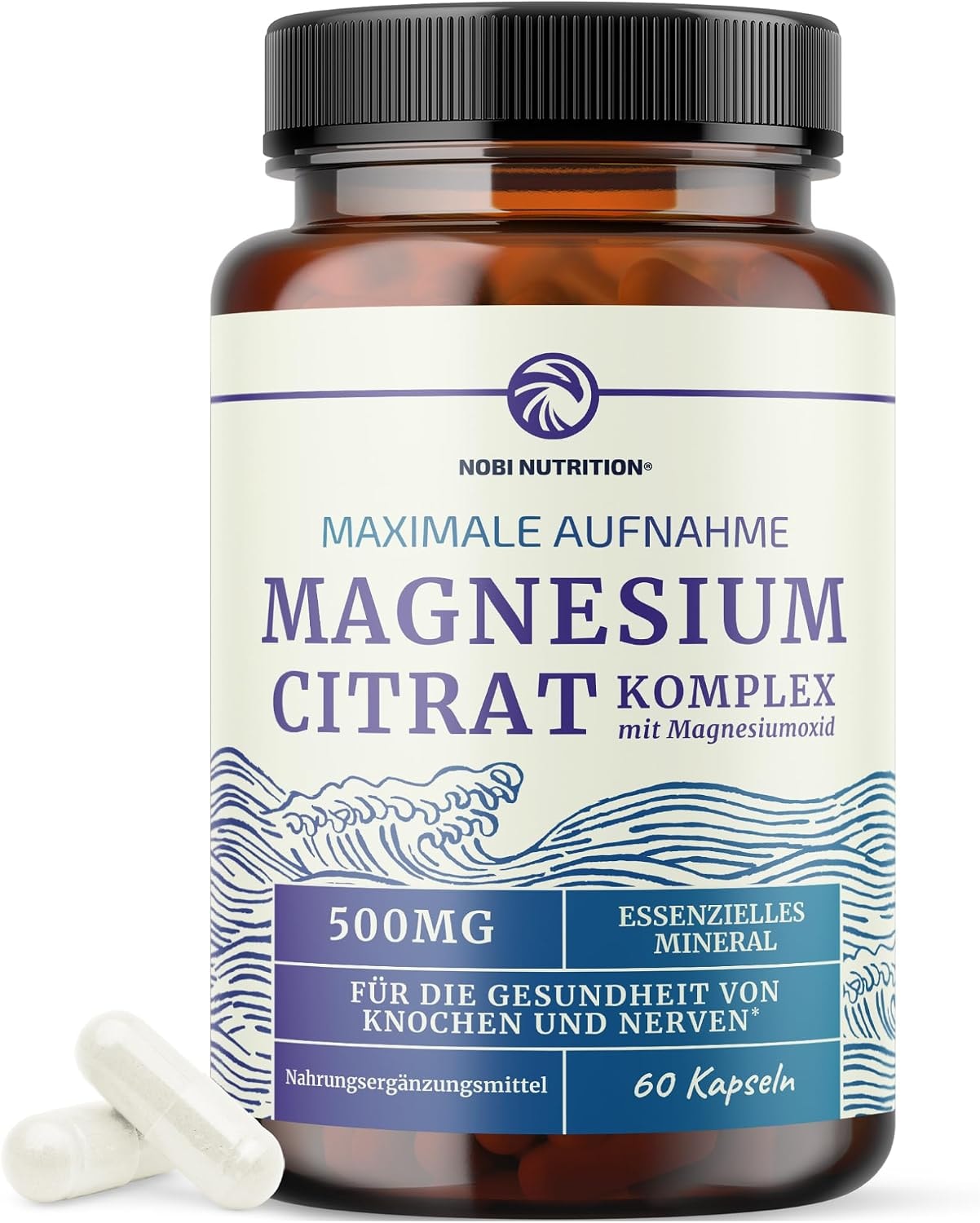 Produktbild von Bewertung Nobi Nutrition Magnesium Komplex