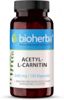 Produktbild von Bewertung bioherba Acetyl-L-Carnitin 340 mg pro Kapsel 100 Kapseln