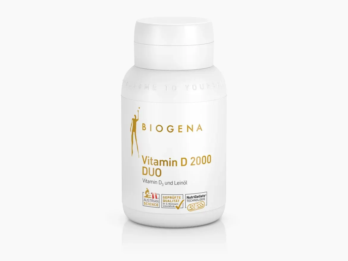 Produktbild von Bewertung BIOGENA Vitamin D 2000 DUO Gold
