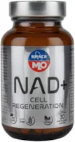 Produktbild von Bewertung MLO Space NAD+ 100 mg Apothekenqualität DNA-Reparatur β-Nicotinamide DNA-Repair Anti-Aging stärkt das Immunsystem Antioxidans Repariert das molekulare System Vegan 30 Sublingualtabletten