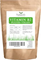 Produktbild von Naturefy Vitamin B2 Pulver - Riboflavin Pulver - 30g Reines Riboflavin Als Vitamin B2 - Allergenfrei - Vegan - Geprüft In Deutschland - Produziert In Deutschland - Ohne Zusatzstoffe