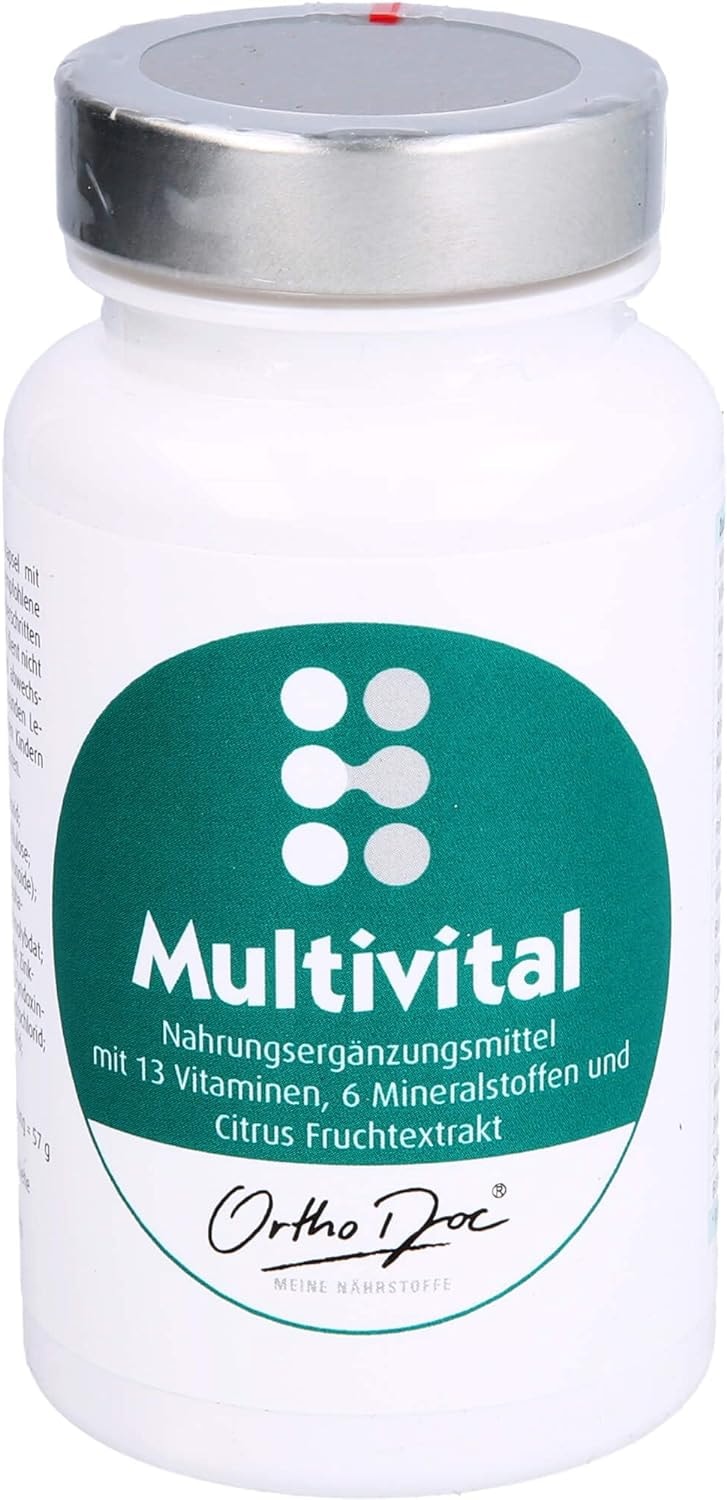 Produktbild von Bewertung Kyberg Vital GmbH Orthodoc Multivital Vitaminen Mineralstoffen und Citrus Fruchtextrakt
