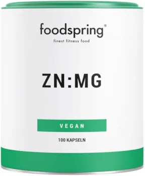 Produktbild von foodspring ZN:MG Kapseln, 100 Stück, Vegan Zink Magnesium Supplement für deine Bestleistung Besuchen Sie den foodspring-Store
