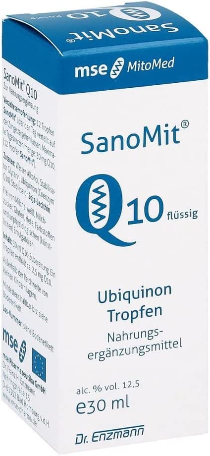 Produktbild von MSE Pharmazeutika GmbH - Sanomit Q10 flüssig 30 ml