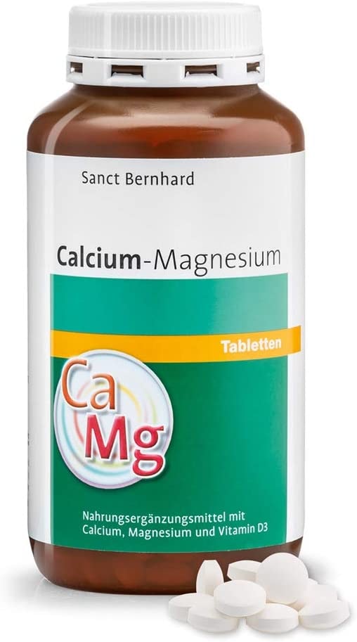 Produktbild von Sanct Bernhard Calcium-Magnesium-Tabletten mit Calcium, Magnesium 400 Tabletten