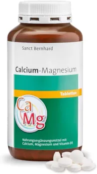 Produktbild von Sanct Bernhard Calcium-Magnesium-Tabletten mit Calcium, Magnesium 400 Tabletten