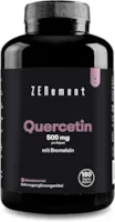 Produktbild von Bewertung Zenement Quercetin 500mg 180 vegane Kapseln für 6 Monate Vorrat Natürlich aus japanischem Schnurbaum-Blütenextrakt | 100% Vegan & Ohne Zusätze, Hochdosiert, Premium Qualität | Zenement