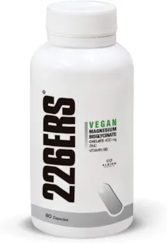 226ERS Vegan Magnesium - Chelatiertes Magnesium, Zink und Vitamin B6 - 90 Kapseln