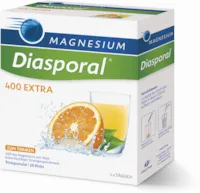 Produktbild von Magnesium-Diasporal 400 EXTRA Trinkgranulat EXTRA-KLASSE mit reinem Magnesiumcitrat, 400mg Magnesium pro Stick, 20 Sticks