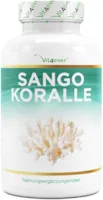 Produktbild von Vit4ever - Sango Meereskoralle - 180 Kapseln (2 Monate) - Natürliche Quelle für Kalzium (20%) & Magnesium (10%) im körpereigenen Verhältnis von 2:1 - Hochdosiert - Laborgeprüft