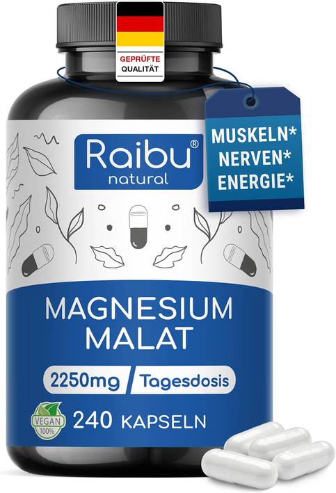 Produktbild von Bewertung Raibu Magnesium Malat