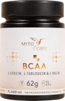 Produktbild von Bewertung MITOcare BCAA Kapseln L-Leucin L-Isoleucin L-Valin Kraftsport Ausdauersport Ohne Zusatzstoffe Art.-Nr. 1005012