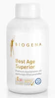 Produktbild von Bewertung BIOGENA Best Age Superior Anti-Aging-Komplex aus 24 Vitalstoffen zur Unterstützung einer gesunden Alterung Longevity