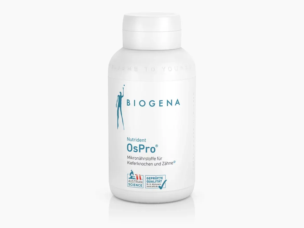 Produktbild von Bewertung BIOGENA Nutrident OsPro Mikronährstoffe für Kieferknochen und Zähne