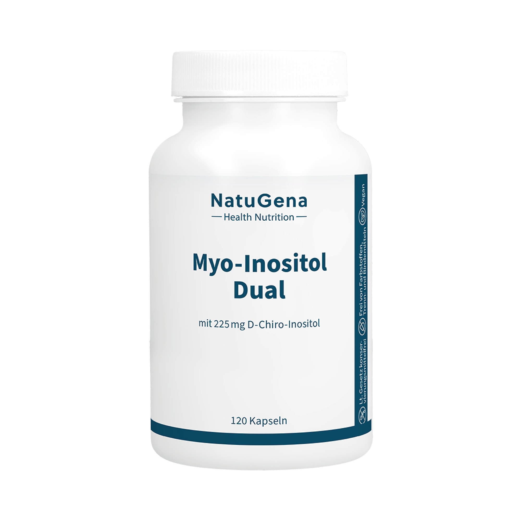Produktbild von Bewertung NatuGena Myo-Inositol kombiniert mit hochreinem D-Chiro-Inositol