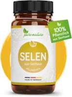 Produktbild von Pure Nature natürlich.hochwertig.ehrlich  PFLANZLICHER Selen 200µg pro Tablette Komplex 240 Tabletten Selen Vegan Aus indischer Senfsaat hochrein ohne Zusätze Selen hochdosiert