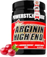 Produktbild von Bewertung Powerstar L-Arginin Base Pulver zuckerfrei mit Eisen Vitamin B2 und B6 HIGH END 500g hochdosiert vegan Deutsche Herstellung nach IFS 100% L-Arginine Base ohne Zuckerzusatz Maximale Nährstoffversorgung Cranberry