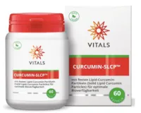 Produktbild von Bewertung VITALS CURCUMIN-SLCP™ Curcuma Kapseln feste Lipid Curcumin Partikel Bessere Resorption Bessere Bioverfügbarkeit Immunsystem Leberfunktion Verdauung Gelenke Artikelnummer V2962 Kurkuma