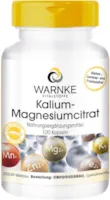 WARNKE VITALSTOFFE Kalium-Magnesiumcitrat 100 Kapseln hochdosiert vegan organische Mineralstoffe gut bioverfügbar