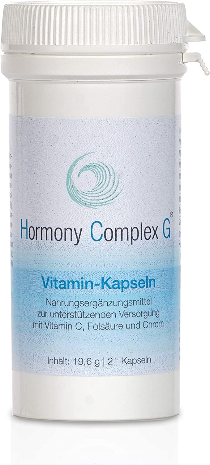 Produktbild von Hormony Complex G® Vitamin-Kapseln | Mit Vitamin C, Folsäure und Chrom