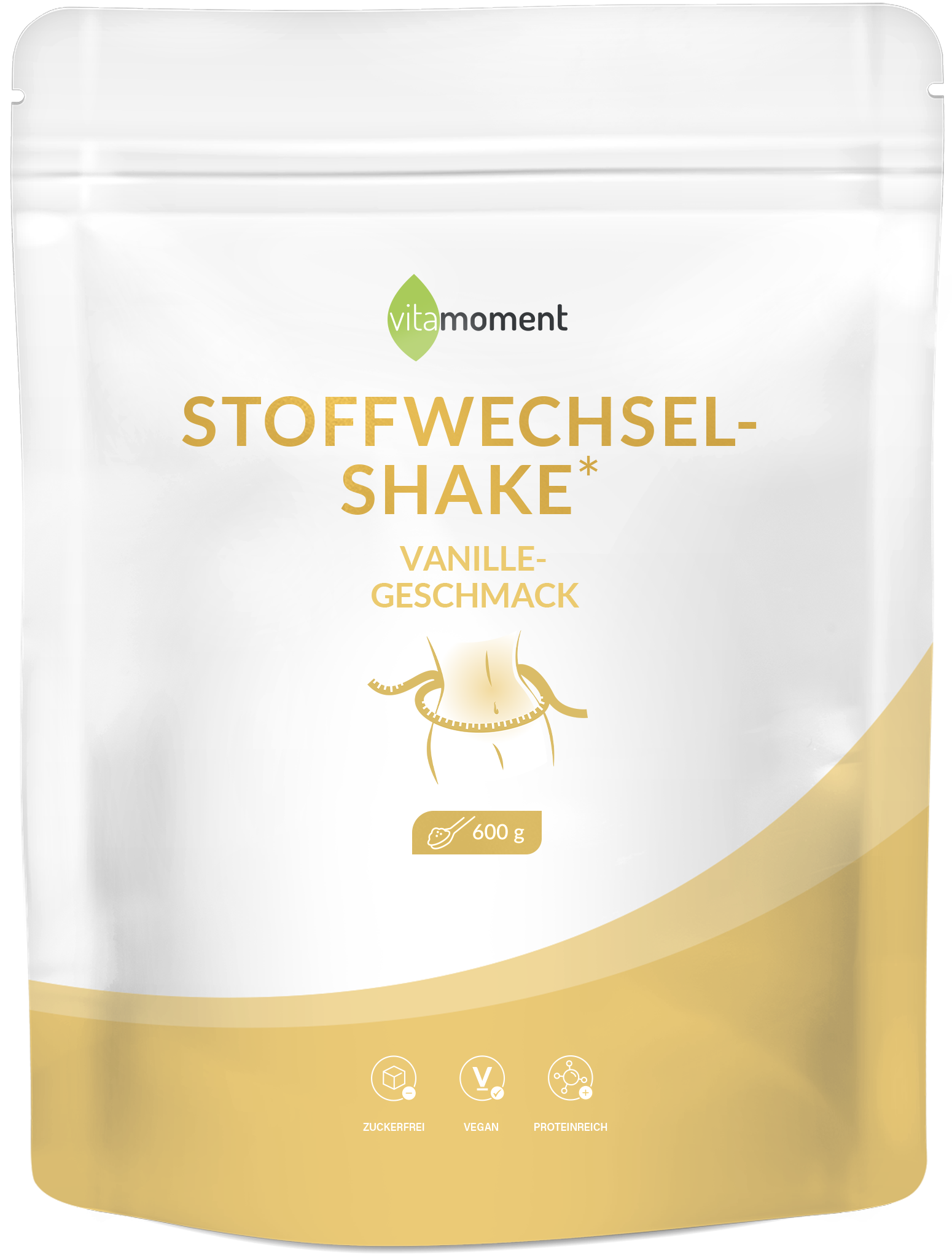 Produktbild von Bewertung vitamoment Stoffwechsel-Shake Pulver 24 Vitamine und Mineralien Eiweiß Ballaststoffe Zuckerfrei Schoko- oder Vanille-Geschmack Gewicht Stoffwechsel Abnehmen