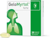 Produktbild von Bewertung GeloMyrtol forte Weichkapseln 20 Stück pflanzlicher Schleimlöser akute Atemwegsinfekte Husten Schnupfen Druckkopfschmerz Erkältung Symptome der Sinusitis Bronchitis