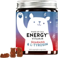 Produktbild von Bears with Benefits - Mehr Energie im Alltag - natürlicher Koffeinersatz Guarana - Vitamin B6 - Gummibärchen (60 St) - Bears with Benefits Wake-Up Call Energy