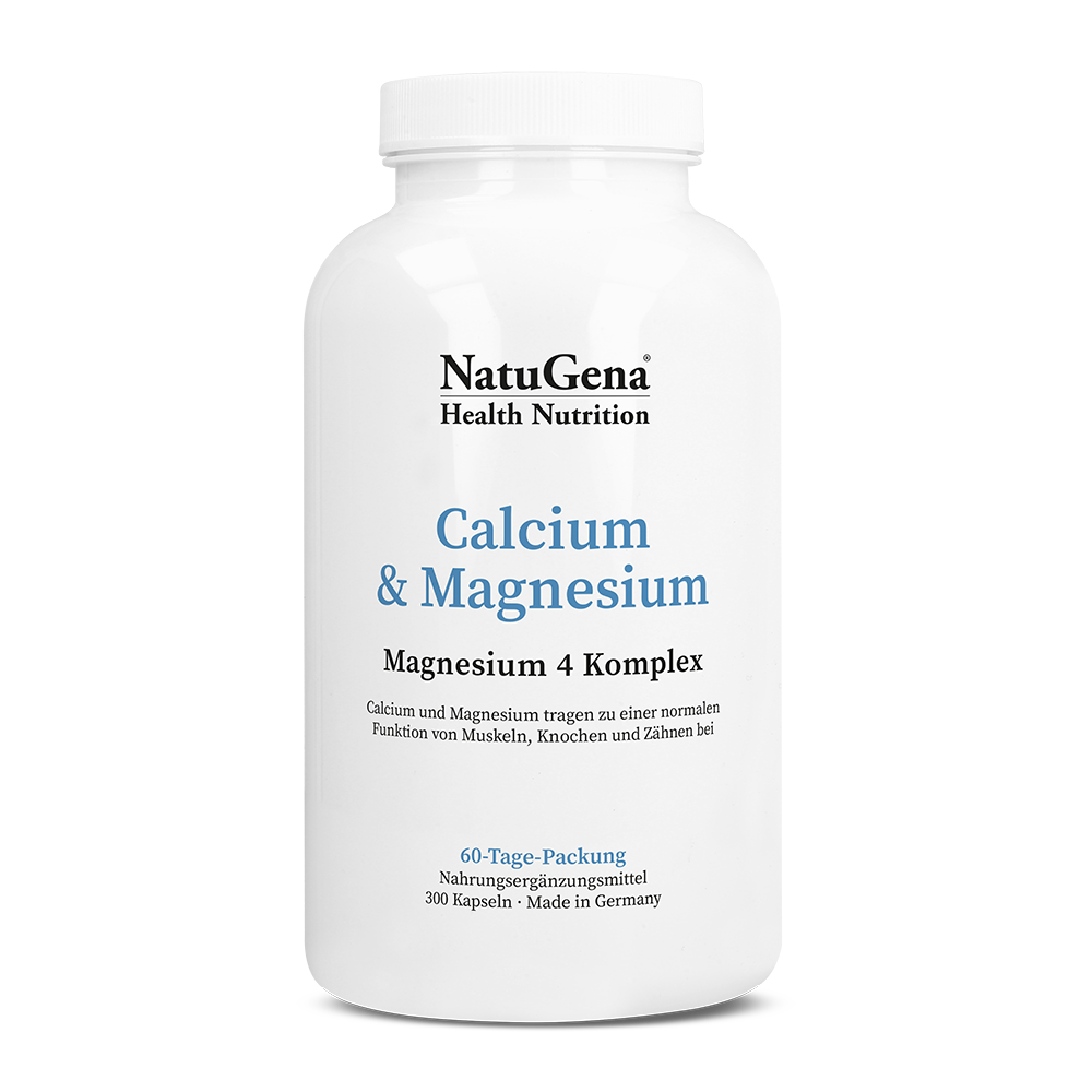 Produktbild von Bewertung NatuGena Calcium & Magnesium Magnesium 4 Komplex