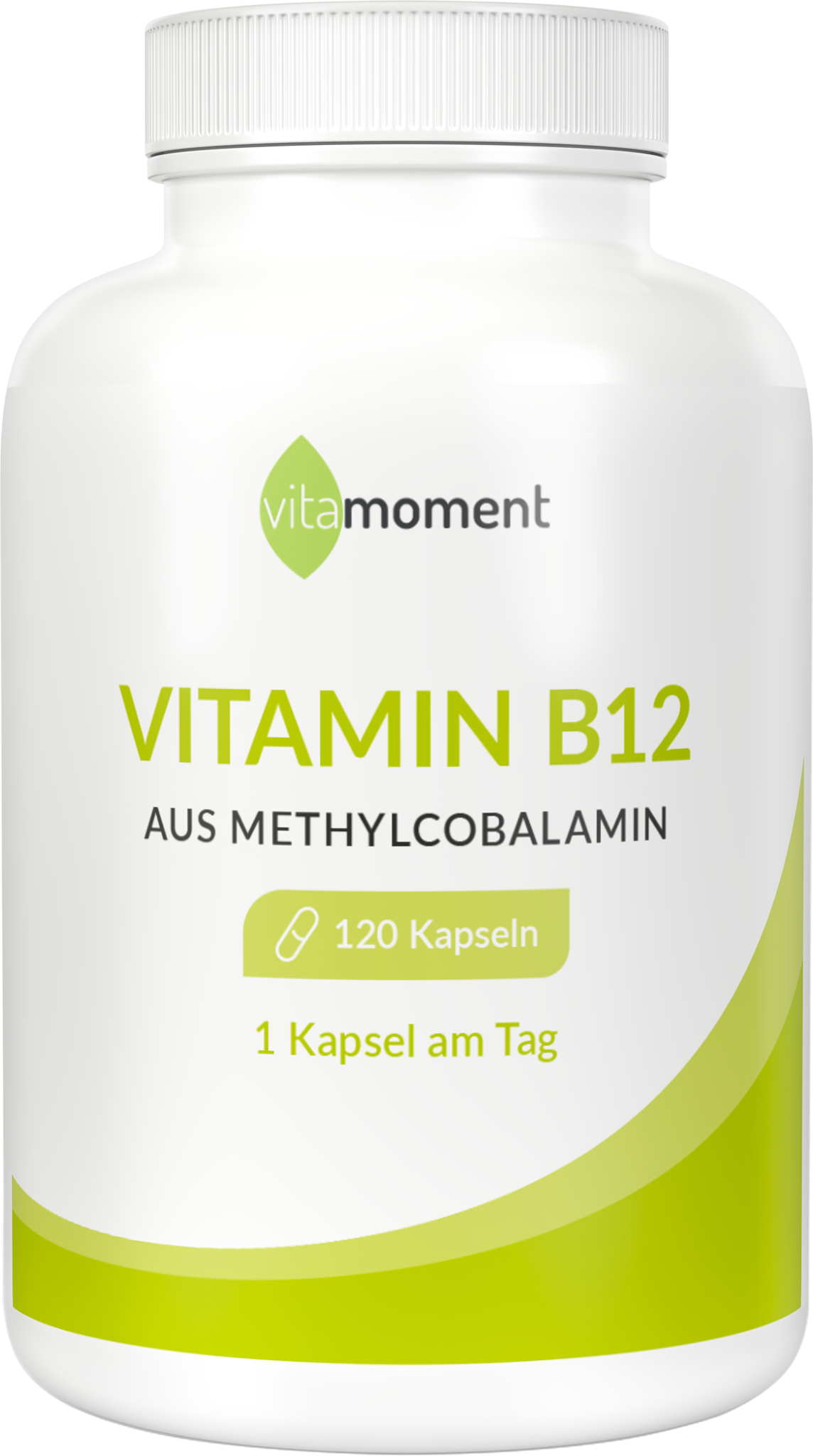 Produktbild von Bewertung vitamoment Vitamin-B12 Kapseln Methylcobalamin bioaktive Form Hochdosiert Immunsystem Nerven Energiestoffwechsel