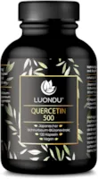 Produktbild von Bewertung Luondu Quercetin 500mg hochdosiert 120 Quercetin Kapseln Vegan Premium Rohstoff: Japanischer Schnurbaum-Blütenextrakt Quercetin hochdosiert Laborgeprüft, Hochdosiert & Ohne Zusätze
