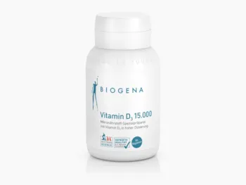 Produktbild von Bewertung BIOGENA Vitamin D3 15.000