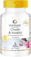Produktbild von WARNKE VITALSTOFFE Cholin & Inositol hochdosiert & vegan mit Cholinbitartrat 90 Tabletten