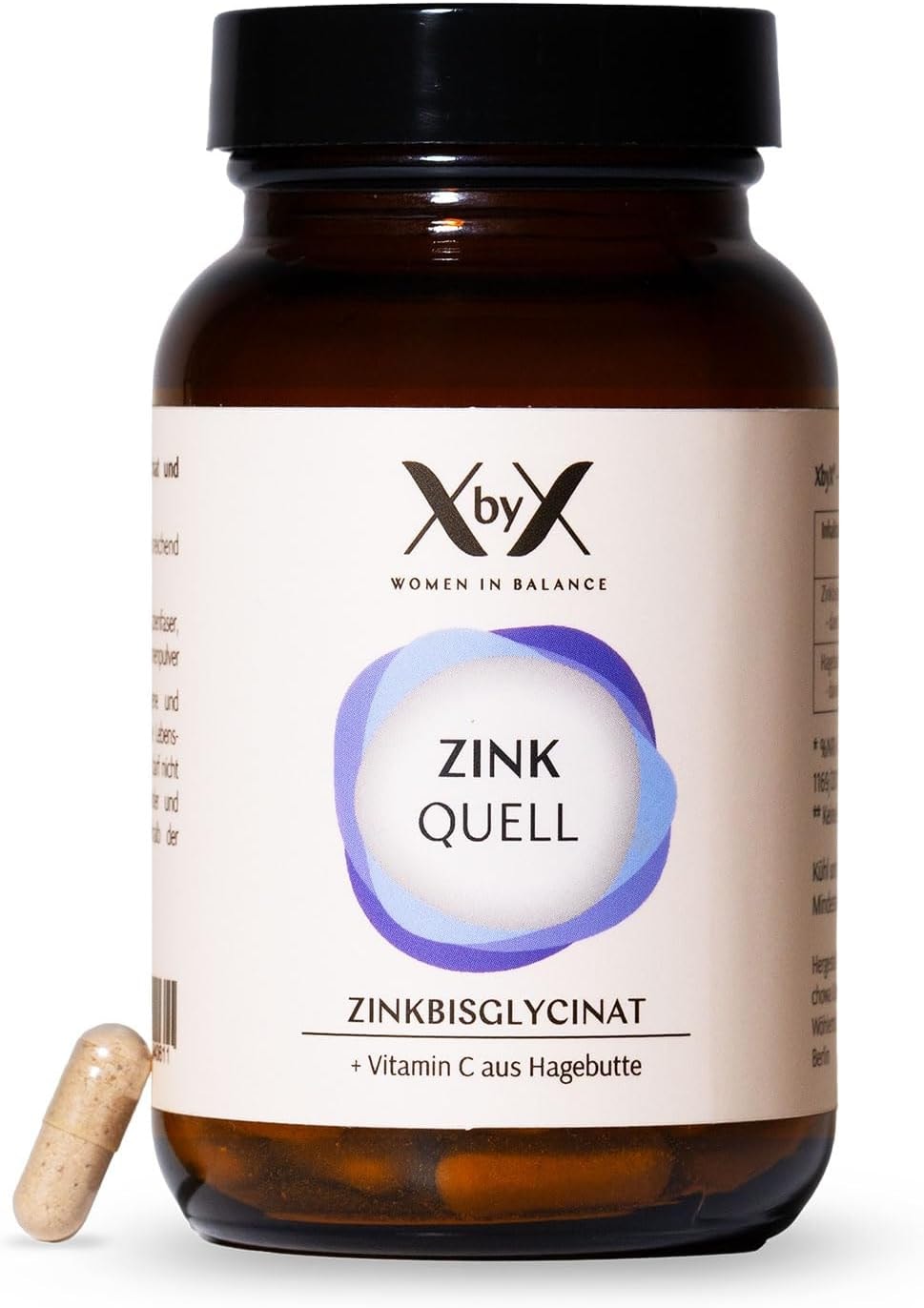 Produktbild von Bewertung ZINK QUELL von XbyX mit hochdosiertem Zink und Vitamin C für das Immunsystem