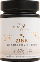 Produktbild von Bewertung MITOcare Zink Kapseln Zinkbisglycinat (Chelat) Zinkgluconat Zinkpicolinat Glycin DNA-Synthese Immunsystem Kognition Art.-Nr. 1005005