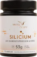 Produktbild von Bewertung MITOcare Silicium Kapseln Bambussprossen-Extrakt Hirse-Extrakt vegan Art.-Nr. 1005018